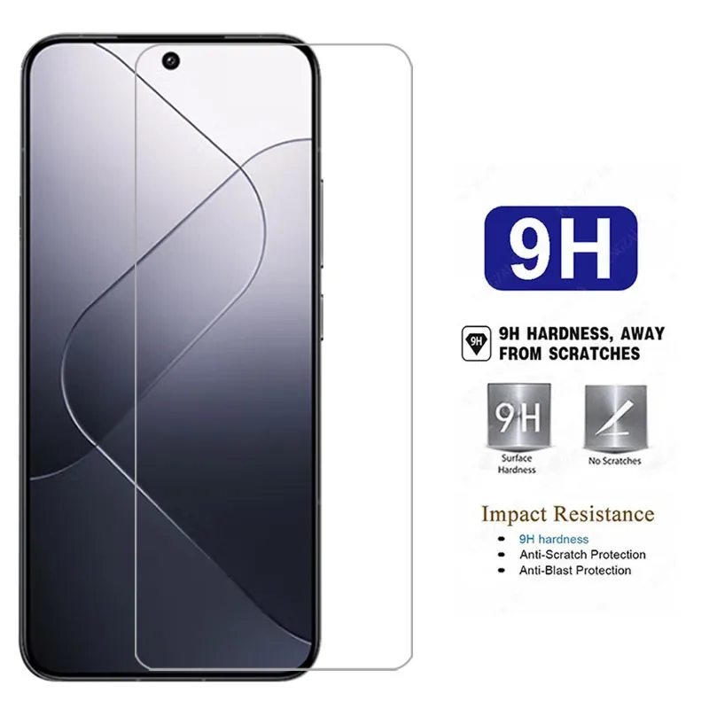 Чехол для телефона xiaomi mi 14 5g закаленное стекло xiaomi14 mi14 чехол на заднюю панель xiomi