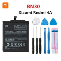 xiao mi 100 orginal bn30 3120mah battery for xiaomi redmi 4a redmi4a bn30 phone replacement batteries tools
