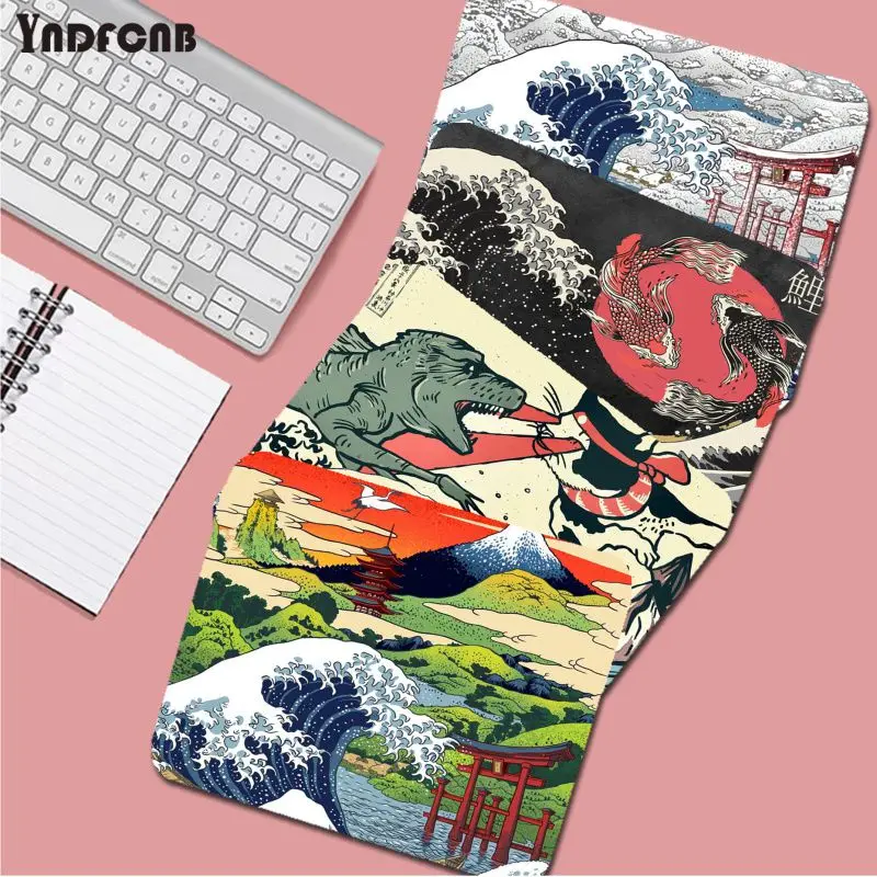 

Great Wave Off Art Small Keyboard Mat Table Mat Students Gabinete PC Gamer Desktop Mouse pad Deskpad Home Decor
