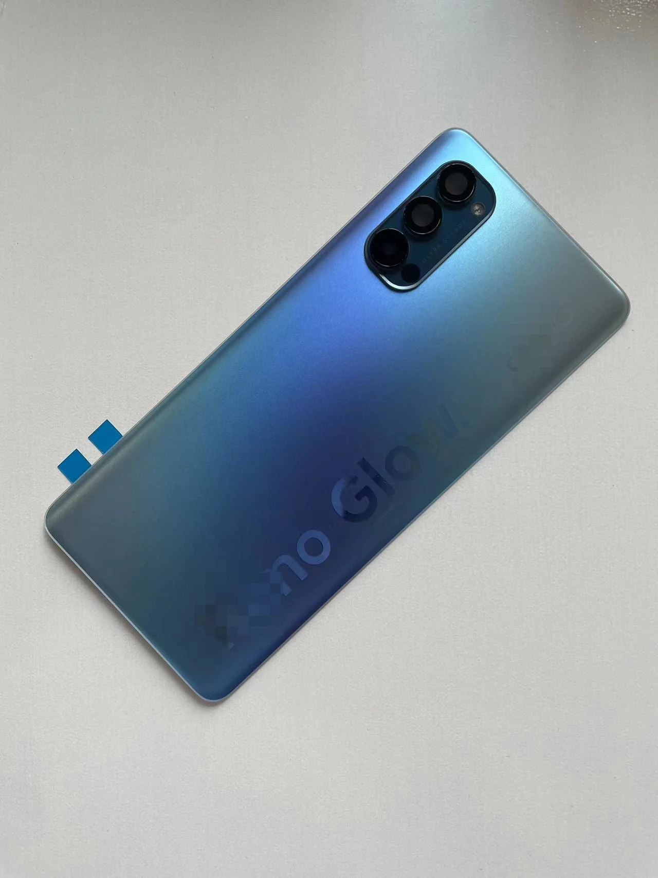 Оригинальное новое стекло для Oppo Reno4 Pro задняя крышка батарейного отсека камера