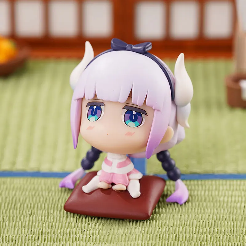 Фото Подлинная SOOTANG HOBBY Miss Kobayashi's Dragon Maid q-версия Hot Spring Travel аниме фигурка модель игрушки подарок на день рождения №4