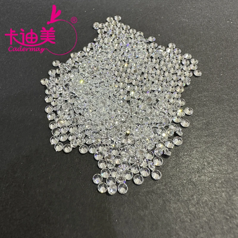 CADERMAY круглая форма Meele DEFG VS1 VS-SI Clarity 3 мм HPHT выращенный в лаборатории бриллиант