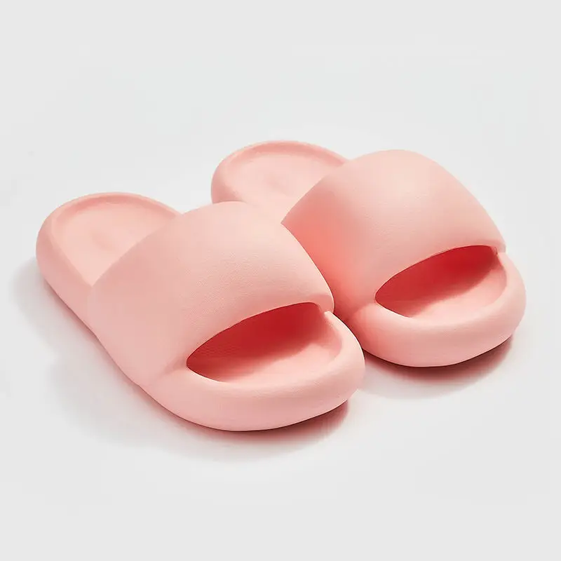 Summer Thick Platfrom Slippers Women Soft EVA Slide Sandals Non-Slip Bathroom Shoes Slippers Men Fashion Indoor Flip Flops
