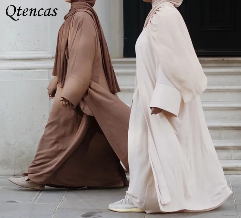 Женское платье-хиджаб из крепа, 2 предмета