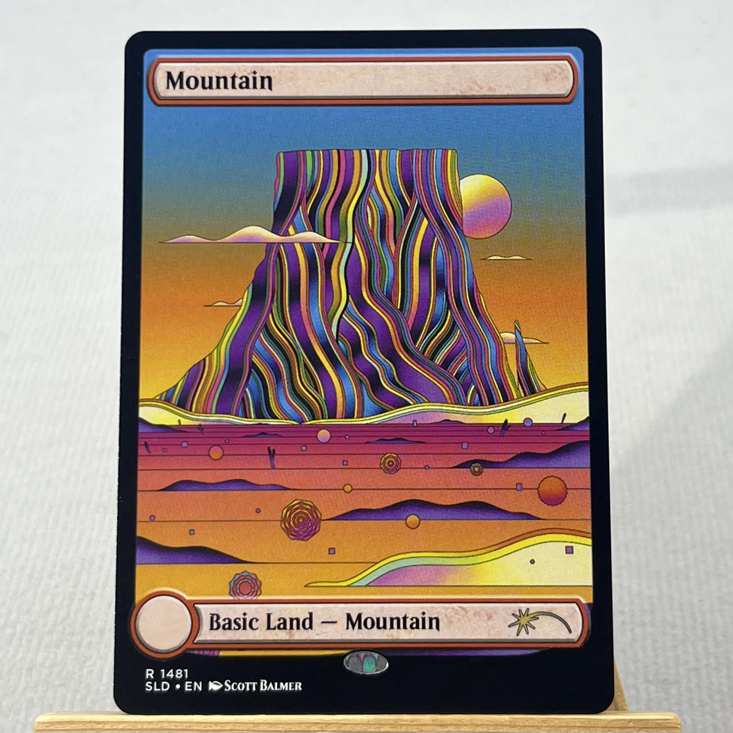 Фото Коллекционные карты Magic: The Gathering MAR SPE HOLO16-03 (прокси-карты) - Reanimate, Basic Lands, Brock Venom, Eddie Esper, Sentinel, Urza's Saga №5