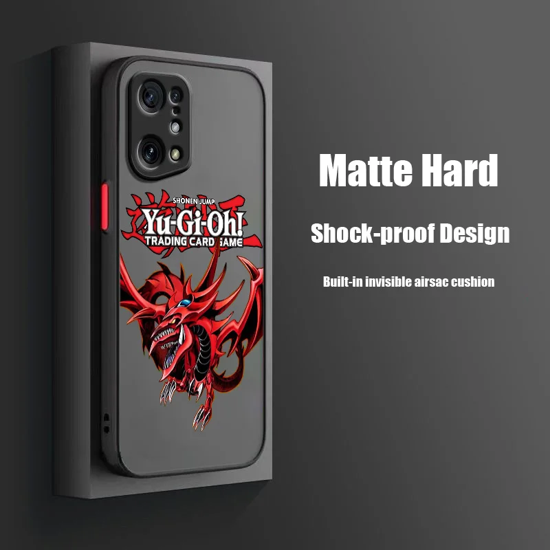 Yu Gi Oh чехол для телефона аниме OPPO A58 A57 A56 A55 A54 A53 A52 A38 A33 A32 A31 A16 A15 E S матовый