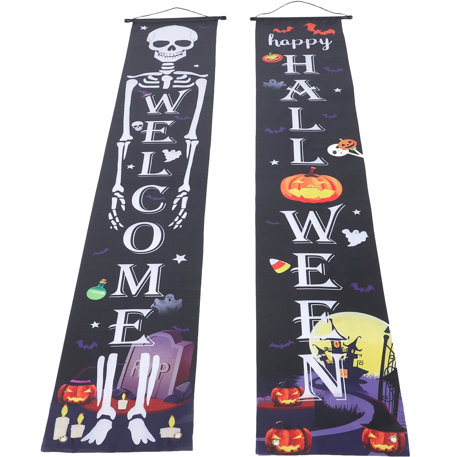 Декор Хэллоуин Куплет Крыльцо Подвесные Дверные Таблички Наружные Украшения для