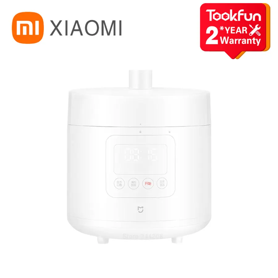 XIAOMI Smart Pressure Rice Cooker 2.5L 9 Cooking Modes Support MI HOME APP Cook Rice Quickly Non Stick Pan Kitchen Appliances
