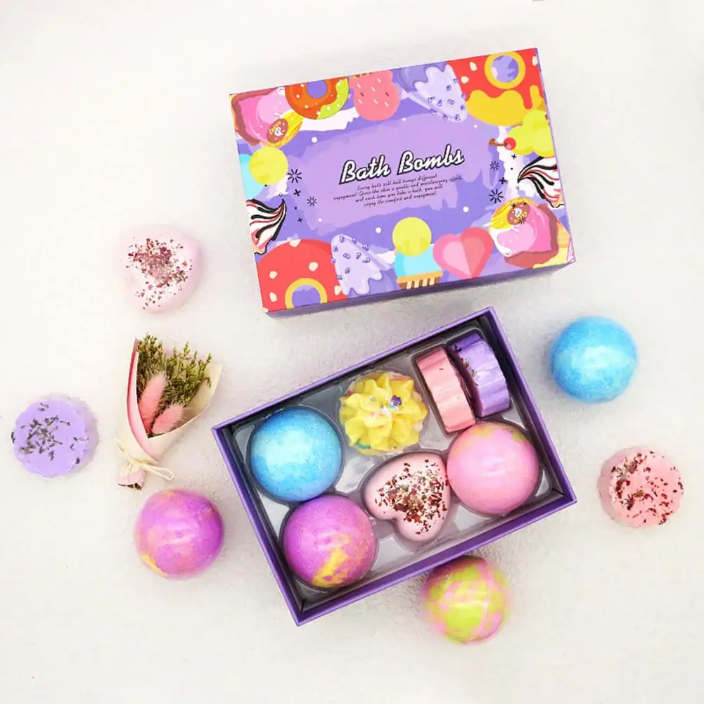 

7 шт./коробка, соляные шарики для кутикулы