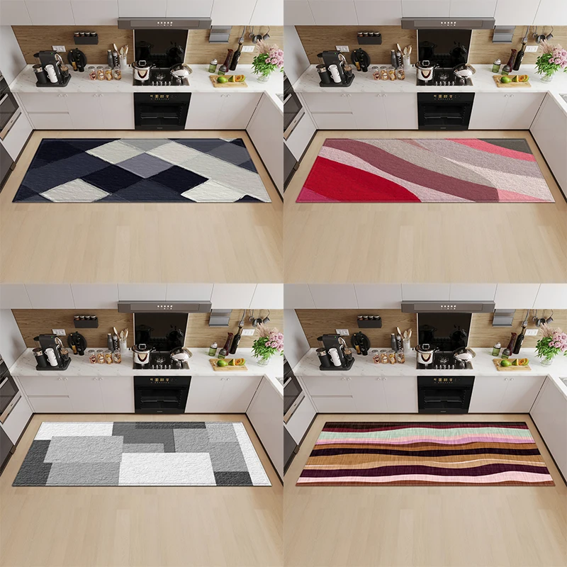 

Современный кухонный дверной коврик, декоративный коврик для гостиной, дивана, ног, спальни, комнаты, коврик для ванной, нескользящий коврик, украшение для дома
