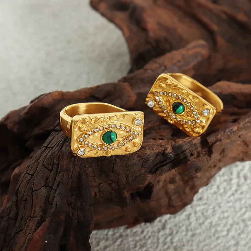 Женский комплект из колье и серёг нержавеющей стали