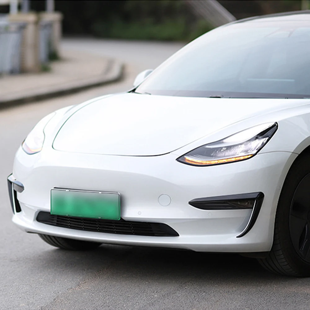 Передняя противотуманная фара рамка для бровей ветрозащита воздушная плотина