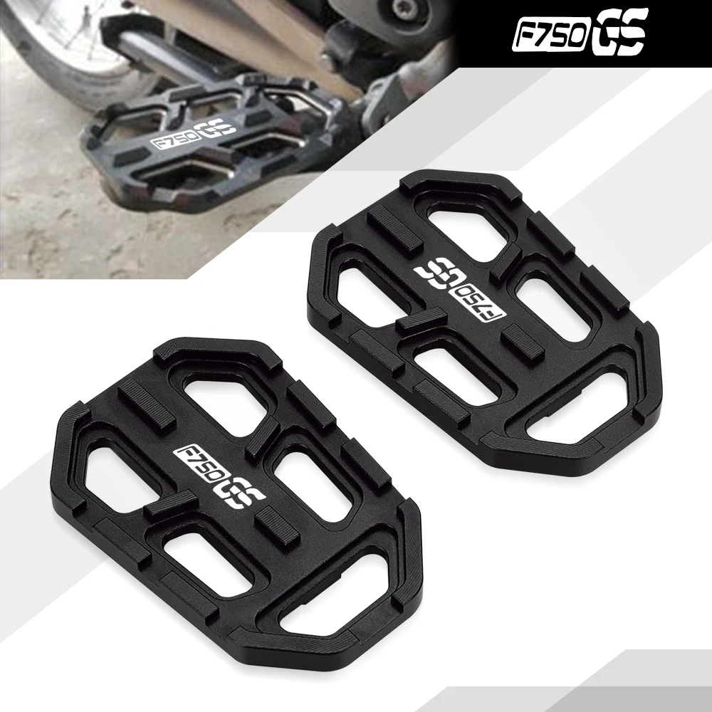 

Motorcycle Billet Wide Foot Pegs Pedals Rest Footpegs Part For BMW F750GS F 750 GS F750 GS 2018-2023 2022 2021 2020 2019 F 750GS