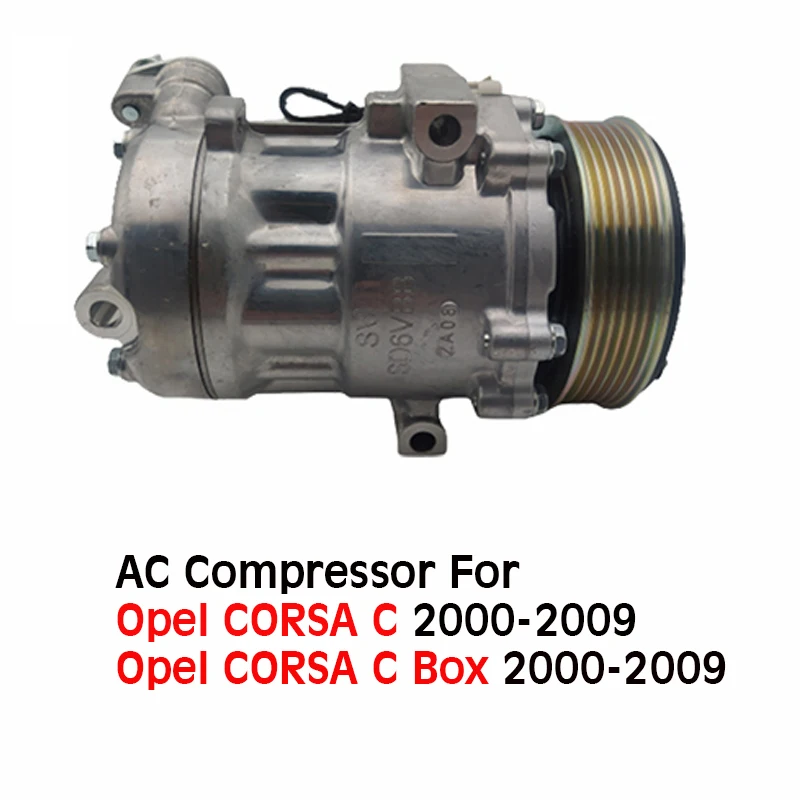 Car A/C Air Conditioning Compressor For Opel CORSA C CORSA C Box Automotive AC Conditioner Compressor V40-15-0028 334-151