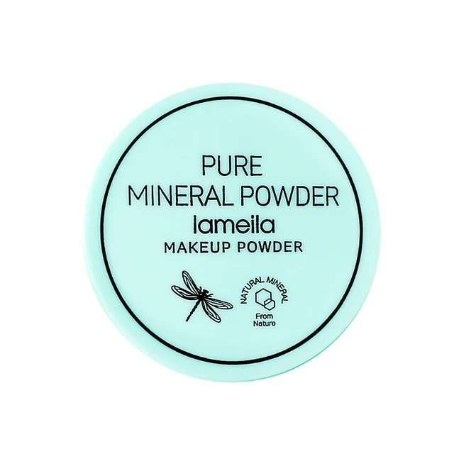Cosmetics Loose Powder Waterproof Matte Soft Makeup Setting Finish Powder Face Makeup Oil Control Mint Mineral Powder 5