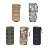 tactical molle water bottle bag pouch for military outdoor travel camping hiking fishing water bottle bag water cup set