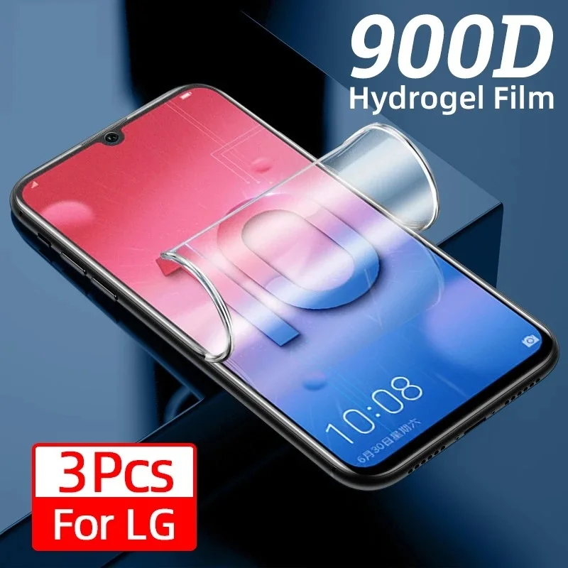 

3PCS Hydrogel Film for LG K41S K40S K40 K20 Plus Q31 Q51 Q61 Q70 Q92 Film Screen Protector for LG K61 K51S K50S K50 K71 K21