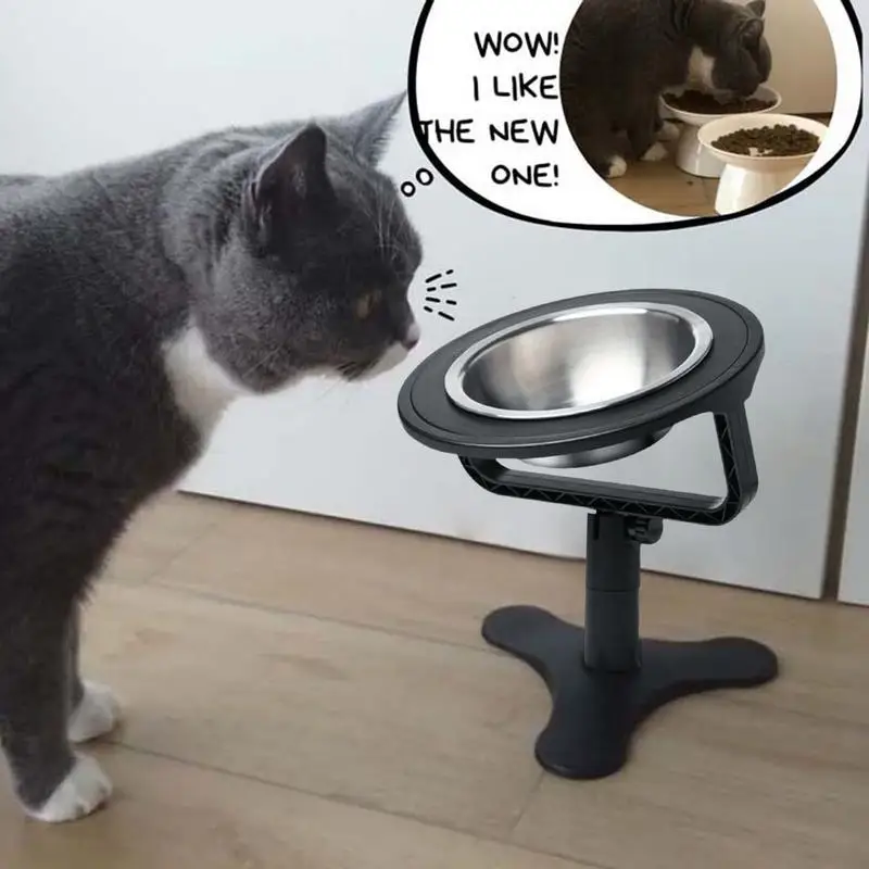 

2024 Dog Food Eating Bowls Non-Slip Raised Dog Bowl For Small Cats Dogs Puppies And Pets Bowls 0 To 20 Degree Food Tray basket