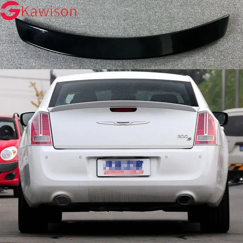 

For Chrysler 300 300c 2011 2012 2013 2014 2015 2016 Spoiler Factory Style ABS Plastic Look Rear Trunk Wing BodyKit Accessories