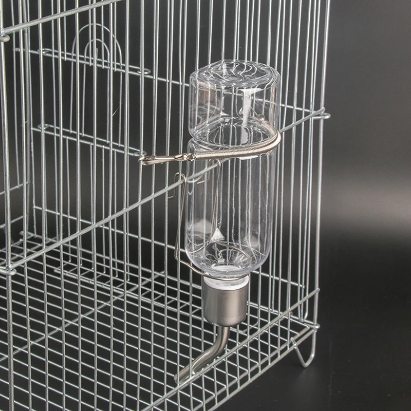 

Pet Rabbit Hamster Drinker Nipple Bottle Dispenser Hanging Automatic Device