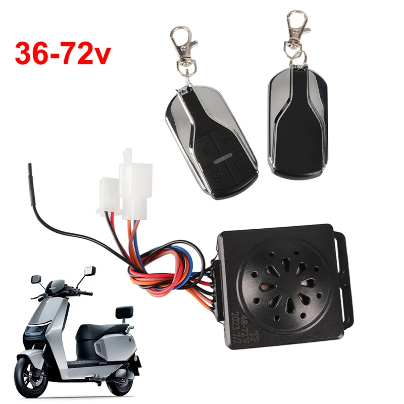 

Электрический скутер 36 В-72 В, противоугонное устройство с одной кнопкой, замок с дистанционным управлением для Citycoco, модифицированные аксессуары, детали