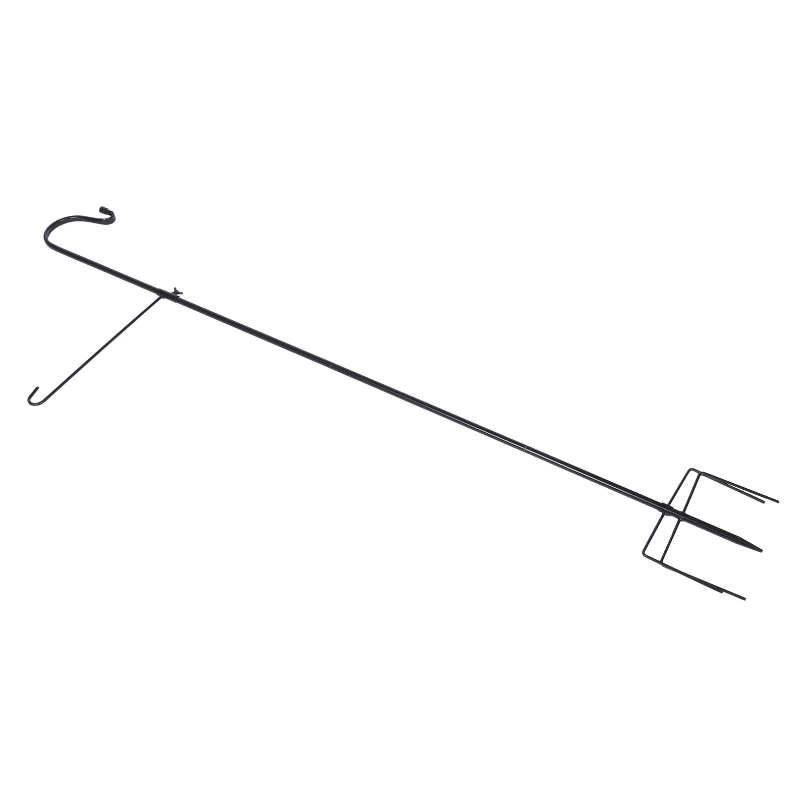 

Garden Hanger Stand Floor Outlet Flagpole Shepherd Outdoor Solar Lights Decorative Iron Hook