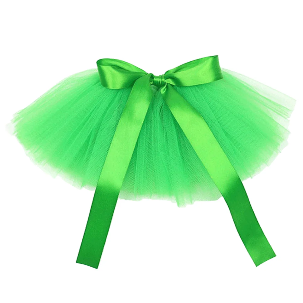 

Skirt Pet Dog Puppy Clothes Gauze Cake Day Patricks St Outfit Garment Party Sundress Flower Tutu Chicken Bubble Ornament Apparel