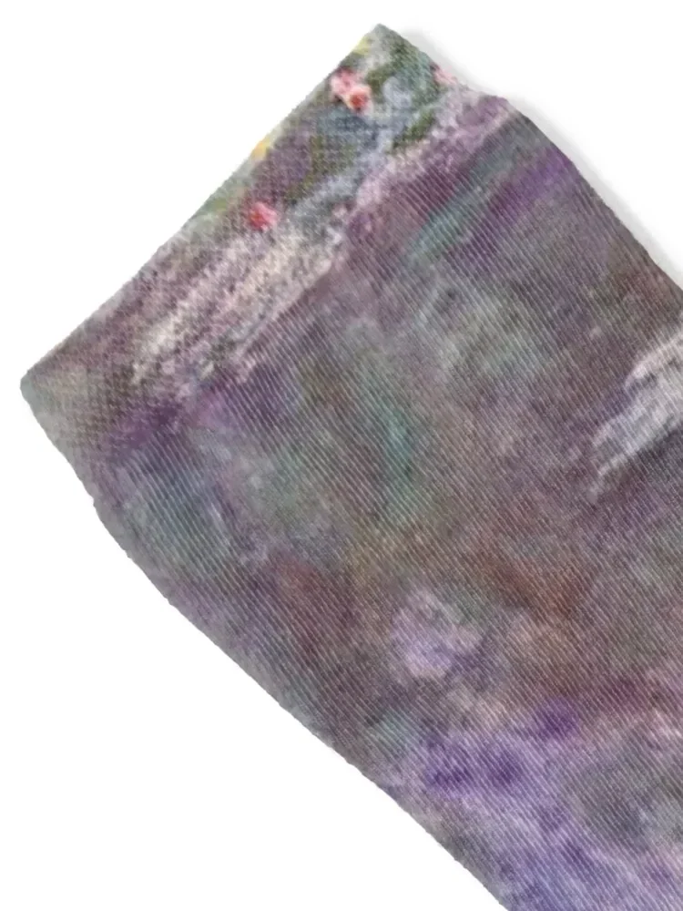 Водяные лилии (Нимфеи) 1908 носки Claude Monet Fine Art зимние термозабавные подарки