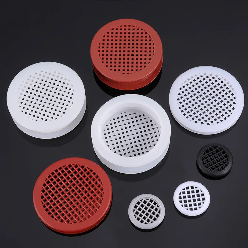 

Air vent decorative cover Round Louver Mesh Hole plug Closet shoe Cabinet furniture grille ventilation systems Home Accessories