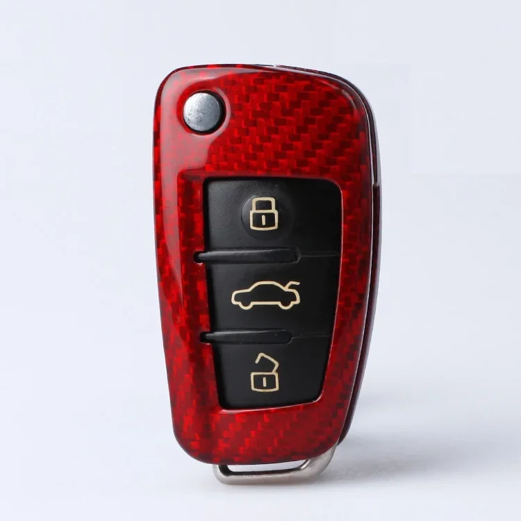 Чехол для автомобильного дистанционного ключа из углеродного волокна чехол