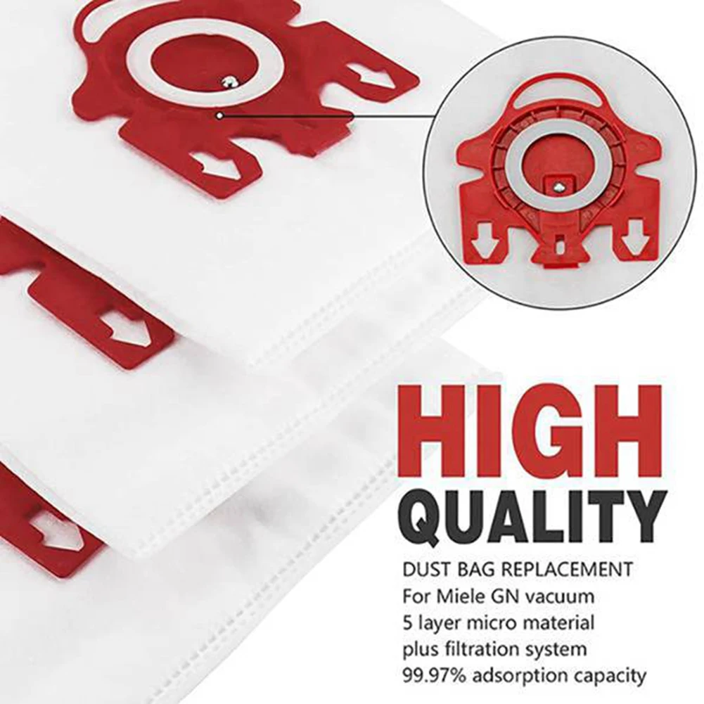 Сменный мешок для пыли FJM 3D Efficiency 6 упаковок канистр-пылесосов серии Miele S200 S300 S600 S4