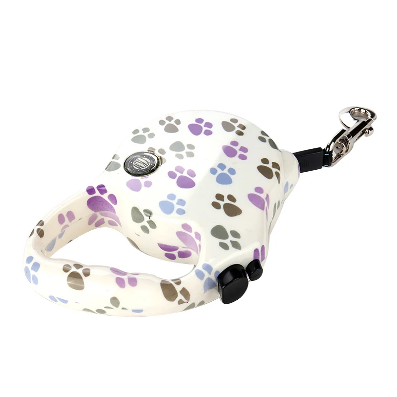 3M 5M 6M Растяжимая поводок для собак Автоматический нейлоновый поводок Предназначен для выгула и бега щенков и домашних животных Собачьи принадлежности.