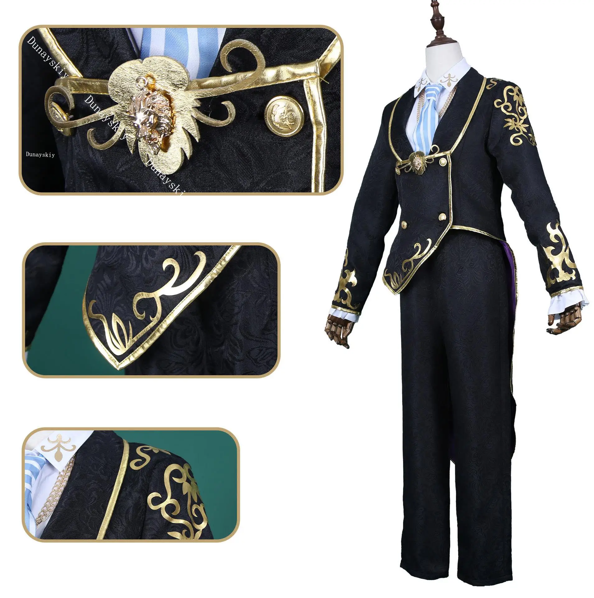 Трейси Резник игра аниме идентичность V Косплей Костюм Одежда Униформа Доктор