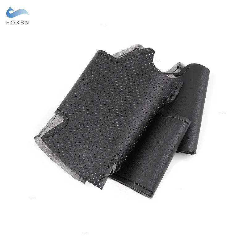 Плетение на руль для Toyota Prius 30 XW30 2009-2015 Prius C US 2012-2017, автомобильный руль, сшитый вручную кожаный чехол