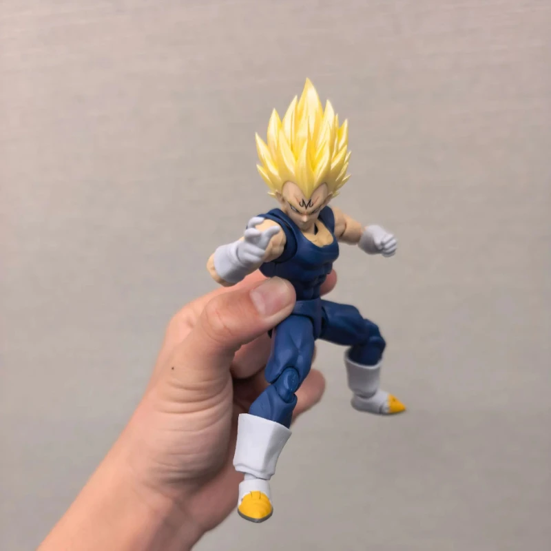 Фото Доставка в течение 24 часов! Игрушки Black Hole Toys & TK Dragon Ball SHF: Фигурка Супер Сайян Маджин Вегета в масштабе 1/12 – идеальный подарок №5