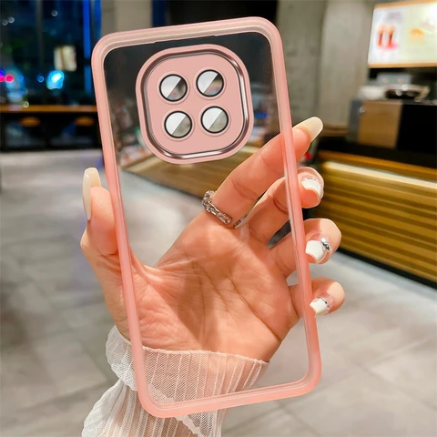 Чехол для Xiaomi Redmi Note 14S 14 Pro Plus 13 Redmi A5 14C 13C 12C 10C A3 с защитой объектива камеры, силиконовый мягкий чехол