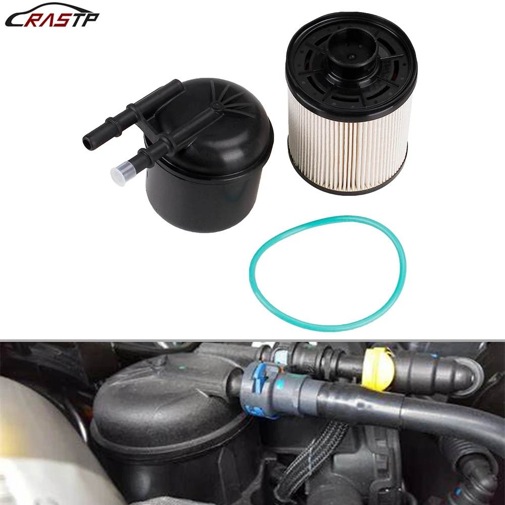 

Fuel Filter With O-ring Replacement Fuel Filter Assembly Fit for 11-16 Ford F-250 F-350 F-450 F-550 6.7L Diesel FD4615 RS-OFI067