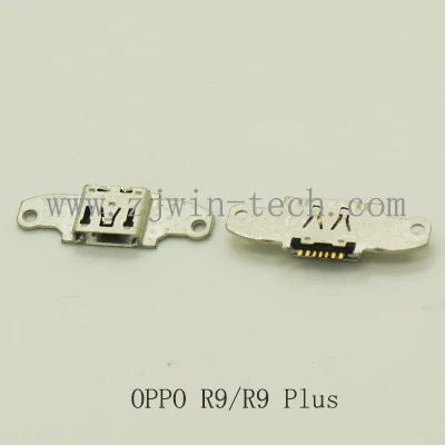 

5PCS or 50PCS/PACK Micro 2.0 connector USB jack for phone charging used for phone OPPO R9/R9 plus