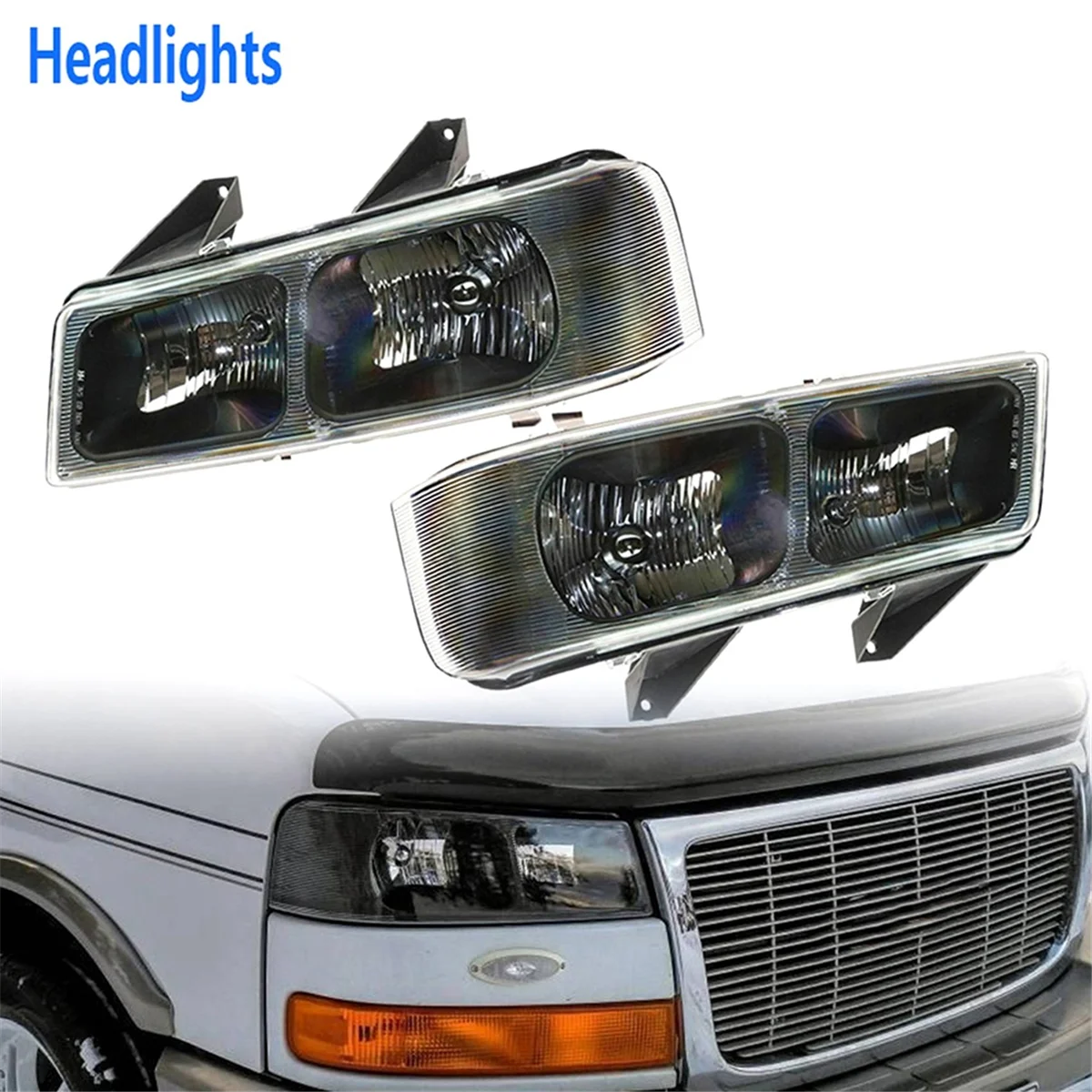 Фара для Chevrolet Express 1500 2500 3500 GMC Savana Van 2003-2019