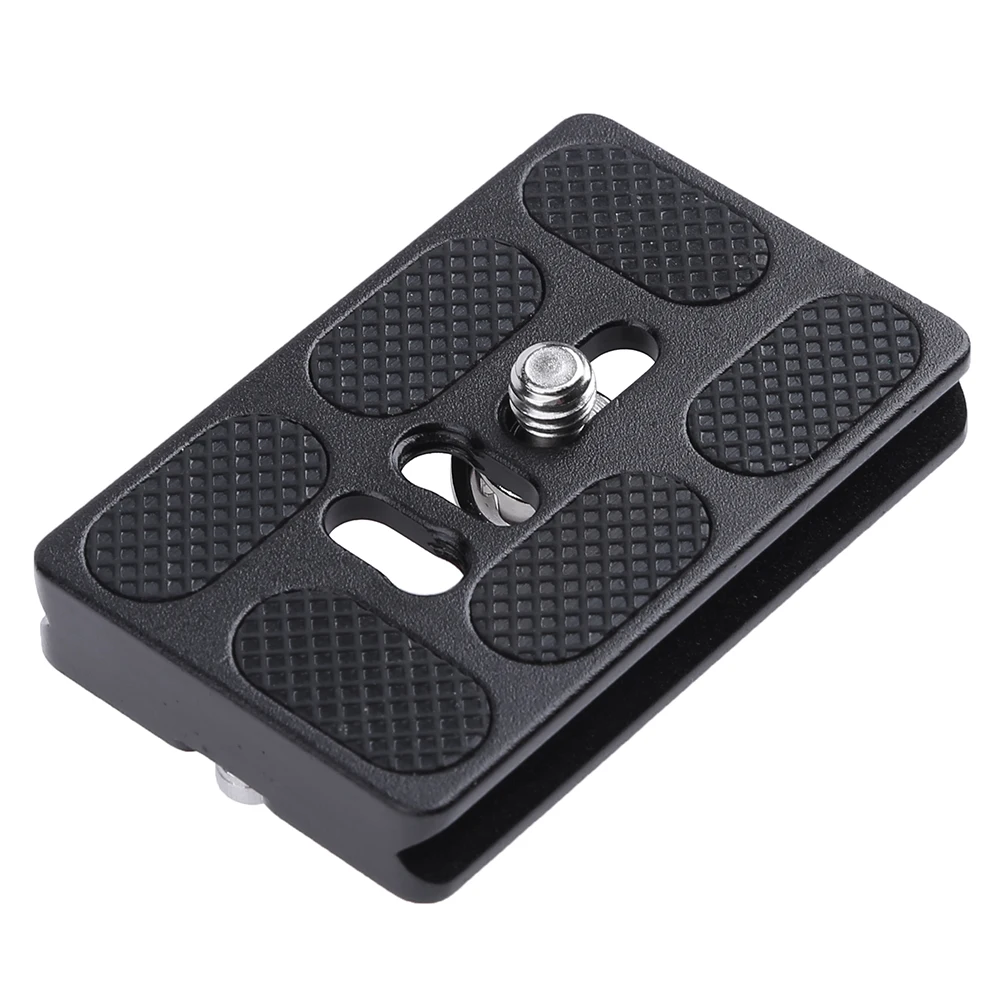 Быстросъемная алюминиевая пластина PU60 1/4 Дюйма с винтовым быстросъемным зажимом