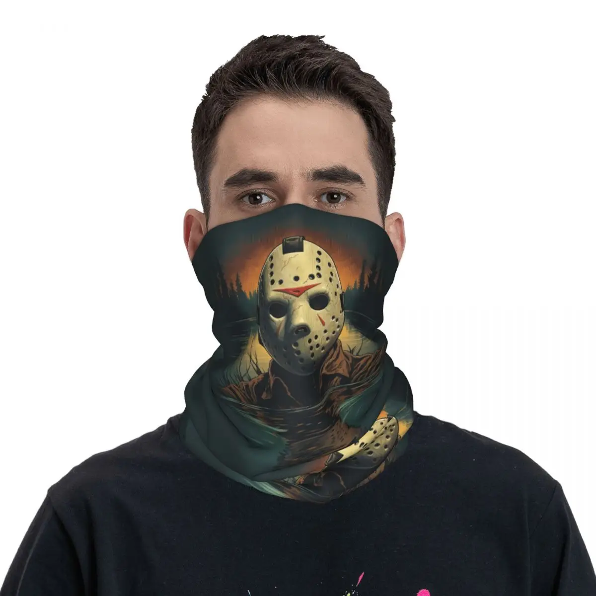 Подводный шарф шейный платок маска для лица из полиэстера