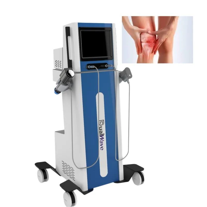 Двухканальное устройство для ударно-волновой терапии ESWT массажа облегчения боли