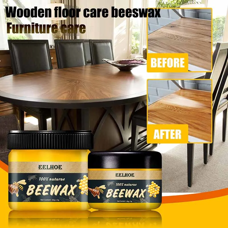 

Natural Beeswax Polishing Beeswax Waterproof Brightening Wear-resistant Wooden Floor Maintenance Beeswax Furniture Care