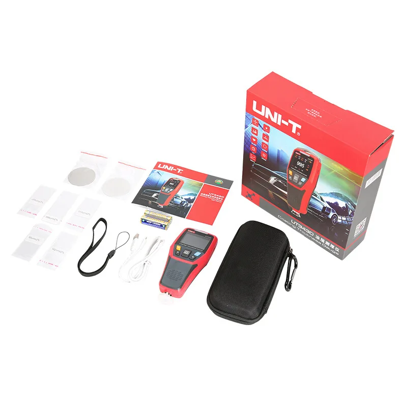 Толщиномер покрытия Ulide UT343D/343A автомобильный толщиномер краски