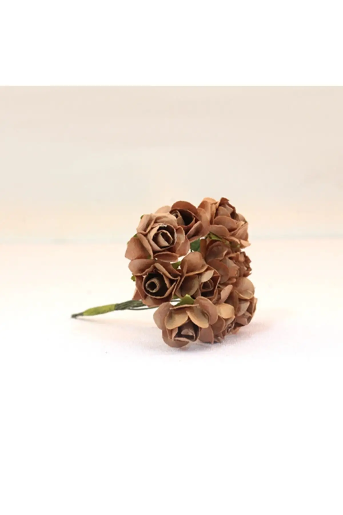 

Brown Paper Rose 144'l henna bride veil welon