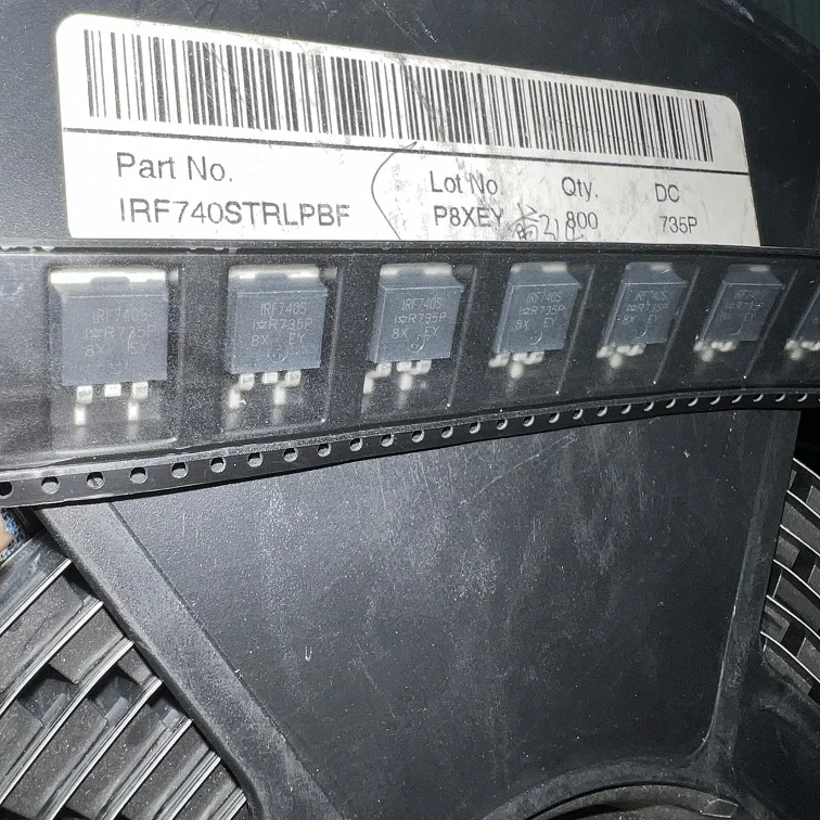 

Free shipping IRF740STRLPBF TO-263 IRF740S 400V 10A MOS 10PCS