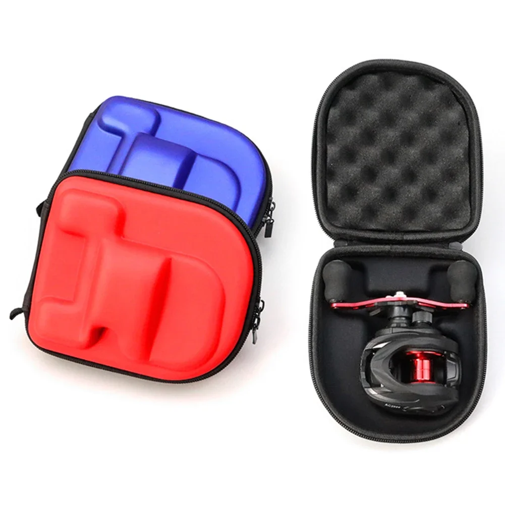 

Fishing Reel Protective Case Water Resistant Hard EVA Box Pouch Built-in Anti-Pressure Sponge Baitcasting Wheel Bag Accessories