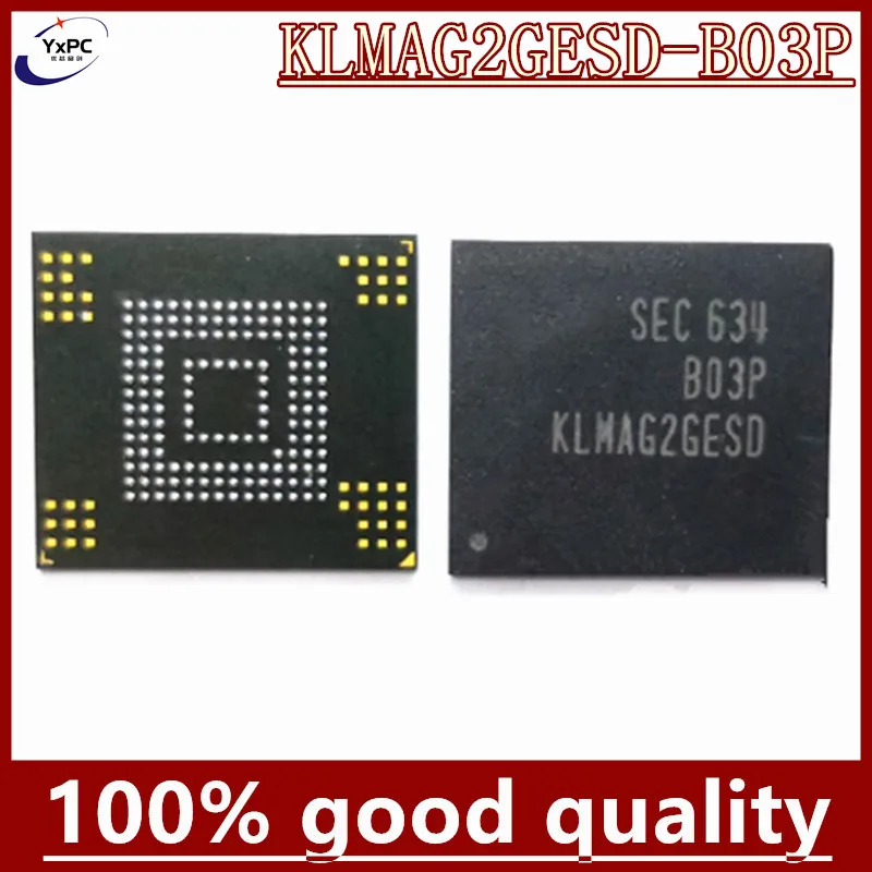 Флэш-память KLMAG2GESD-B03P KLMAG2GESD B03P EMMC 16GB IC чипсет с шариками Флэш-память KLMAG2GESD-B03P KLMAG2GESD B03P EMMC 16GB IC чипсет с шариками