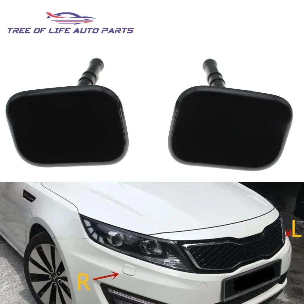 

New Headlight Washer Nozzle Headlamp Water Cleaning Spray Pump Cover Jet Cap For KIA K5 Optima 2011-2013 98681-2T000 98681-2T200