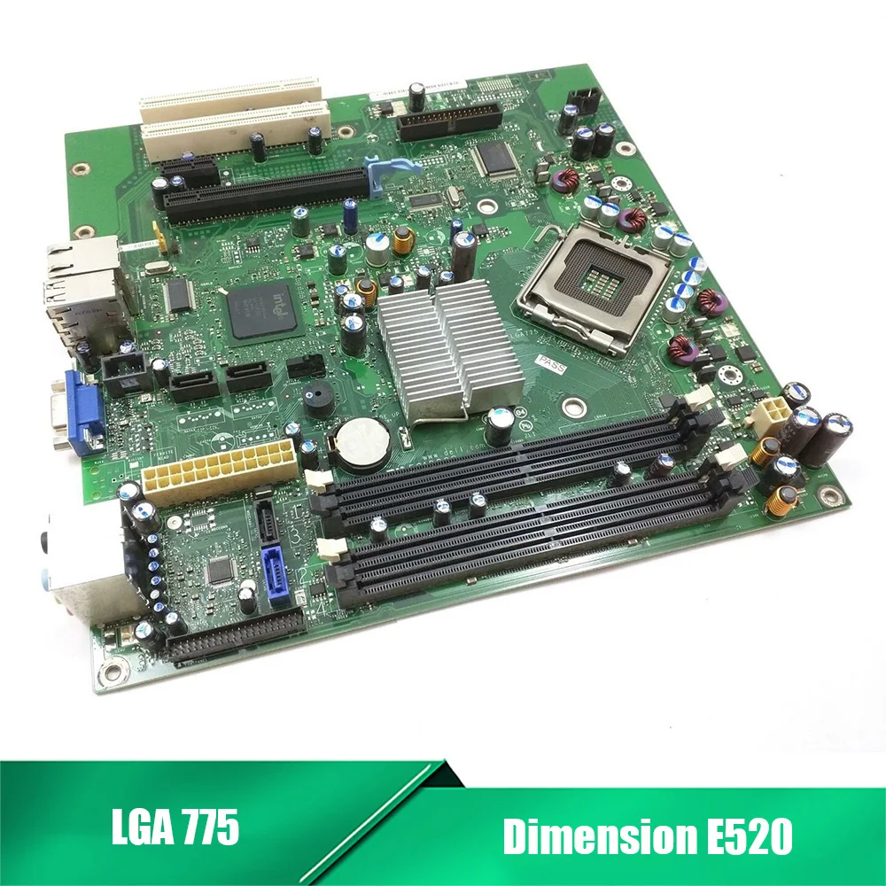For DELL DM061 WG864 0DM061 0WG864 High Quality Desktop Mainboard Dimension E520 Pre-Shipment Test